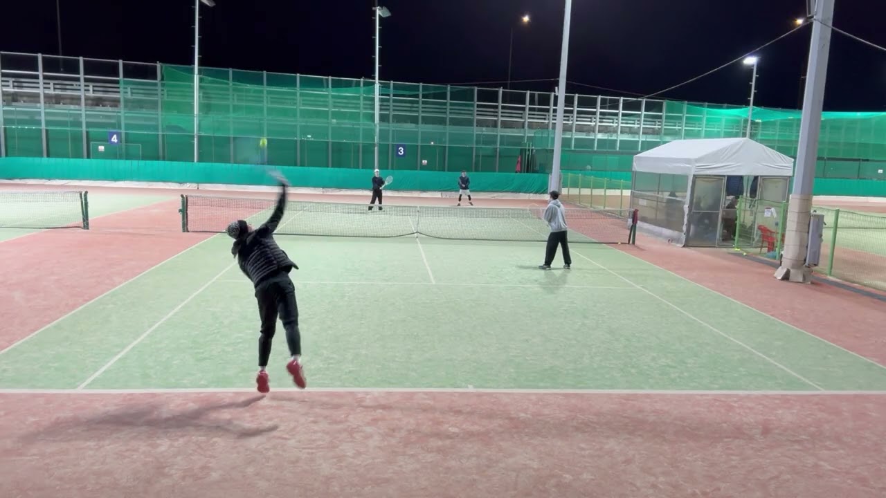 【Tennis Highlights】  돌아온 빅털도사의 다운더라인 특강