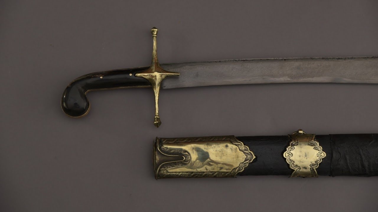 Moderate restoration of a Ottoman Yataghan short sword