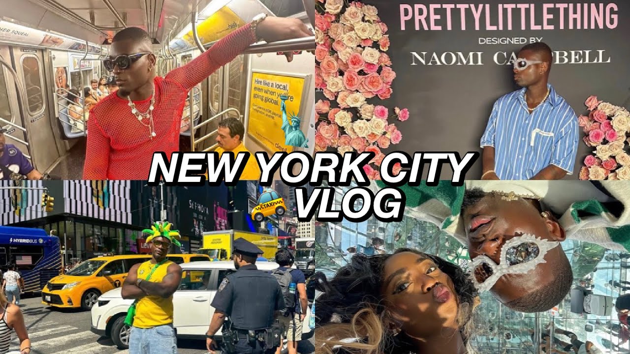 VLOG: NYC with Indiyah, Naomi Campbell PLT, The Summit