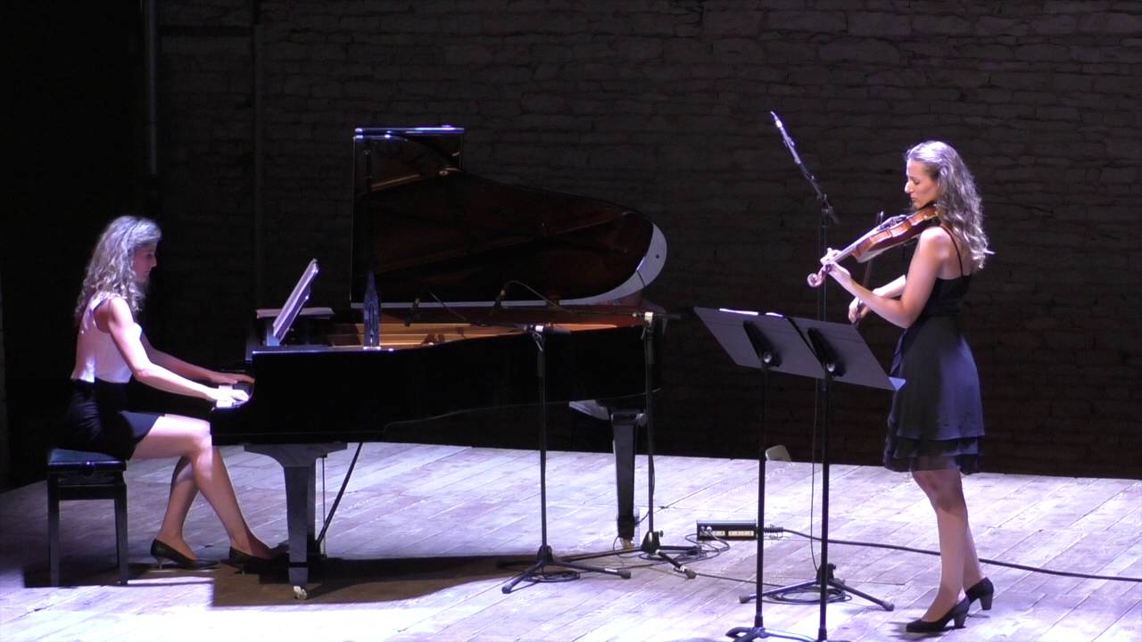 Astor Piazzolla - Café 1930 - Violon et piano - Les soeurs Graziano
