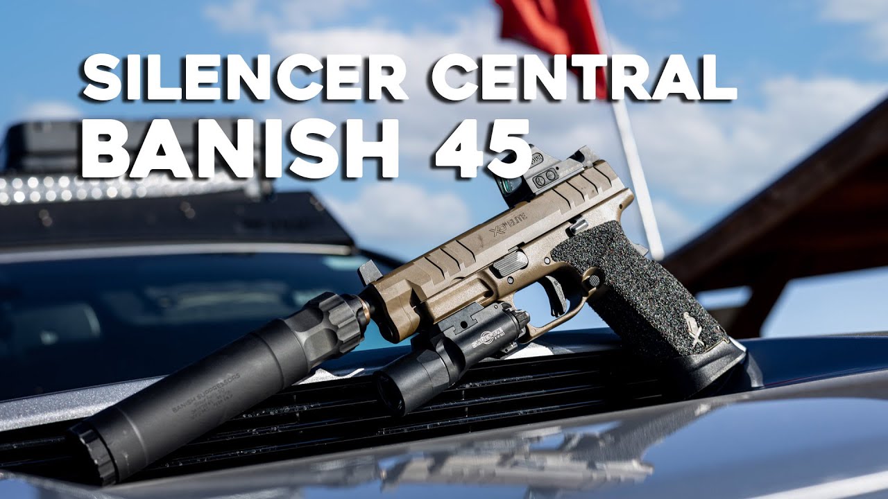 Silencer Central Banish 45 Suppressor