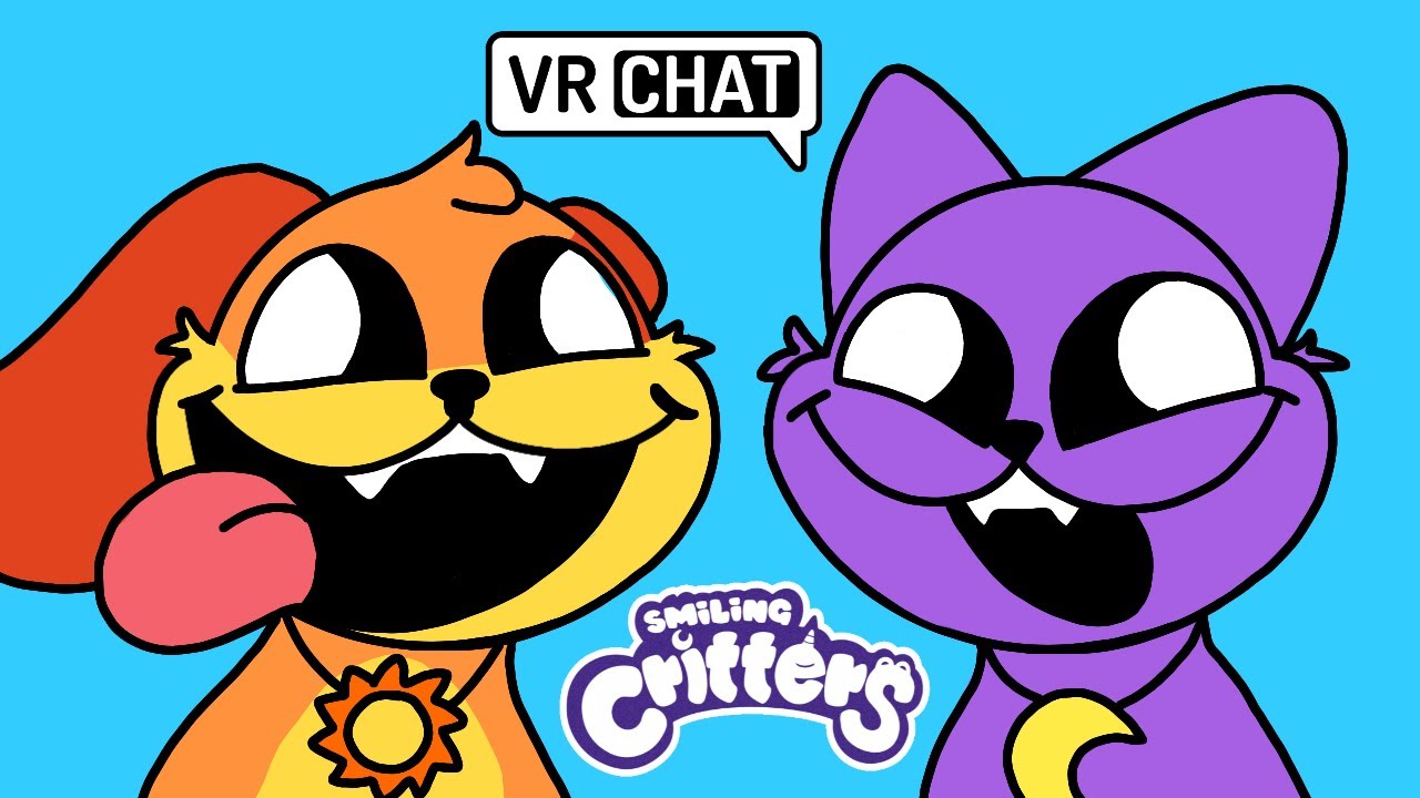 Catnap and Dogday VRChat Adventures! (Smiling Critters VRChat)