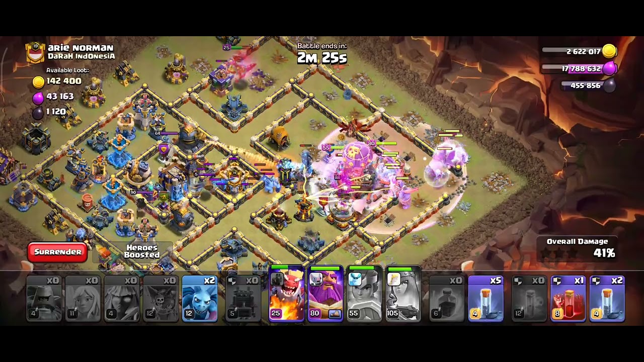 CWL against Darah Indonesia clan and beat the No. 1 base