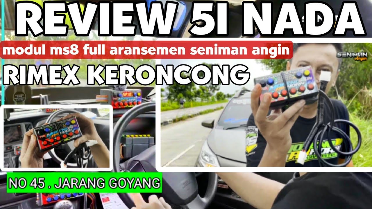 REVIEW SEMUA NADA MODUL MORENO MS 8 DI BASURI ‼️FULL RIMEX KERONCONG ARANSEMEN BY SENIMAN ANGIN