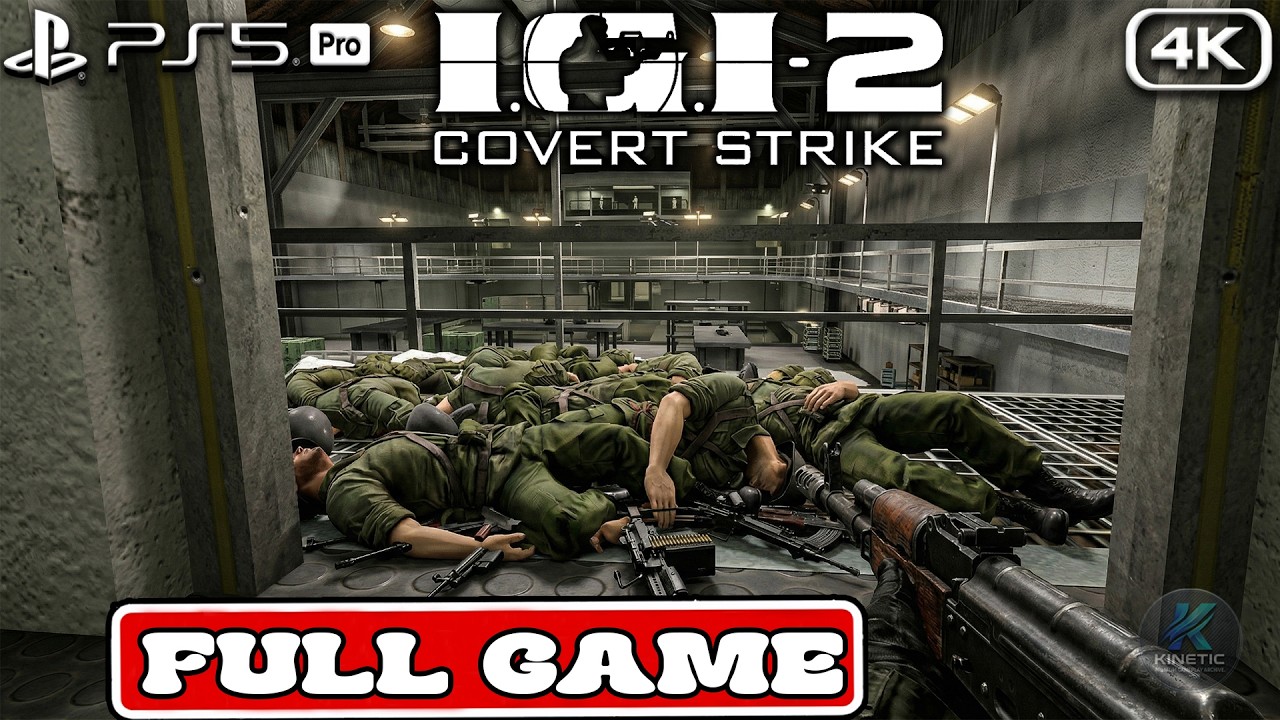 IGI 2: Covert Strike (2003) | Full Game Walkthrough | 4K 60FPS