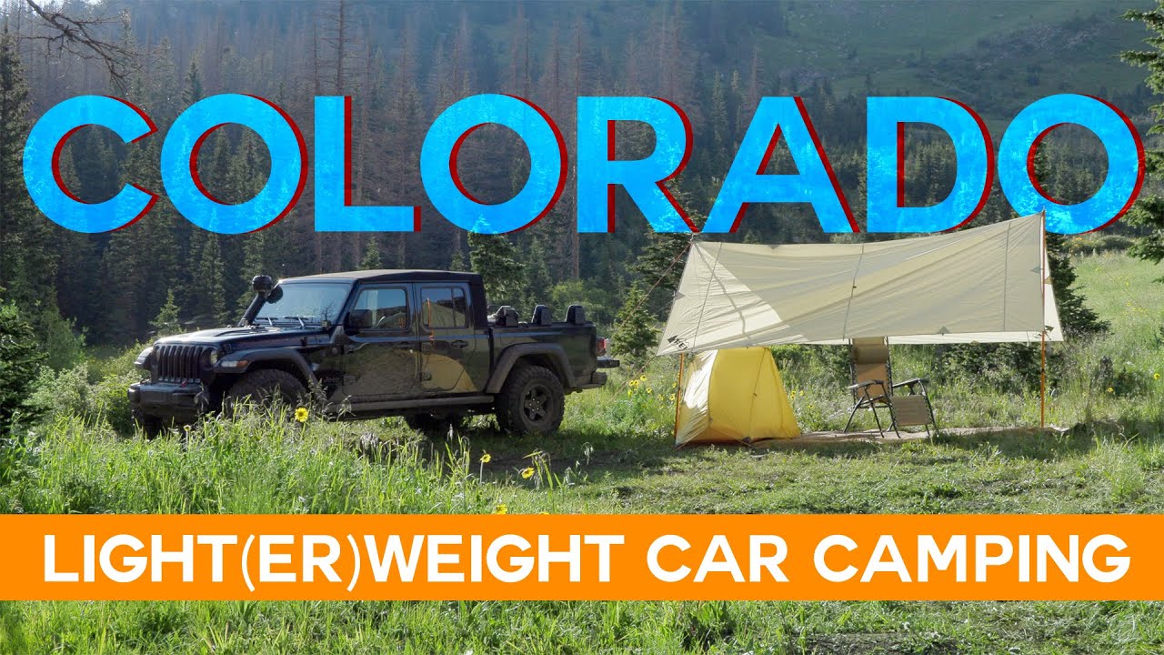 Colorado Lightweight Car Camping: Hermit Pass In A Jeep Gladiator