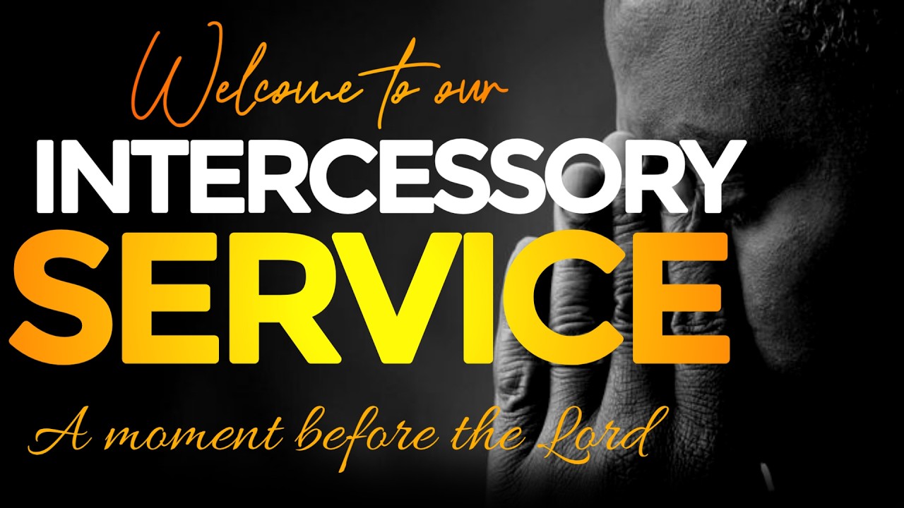 Welcome to our Intercessory Service, 15th Feb 2026 || A moment before the Lord