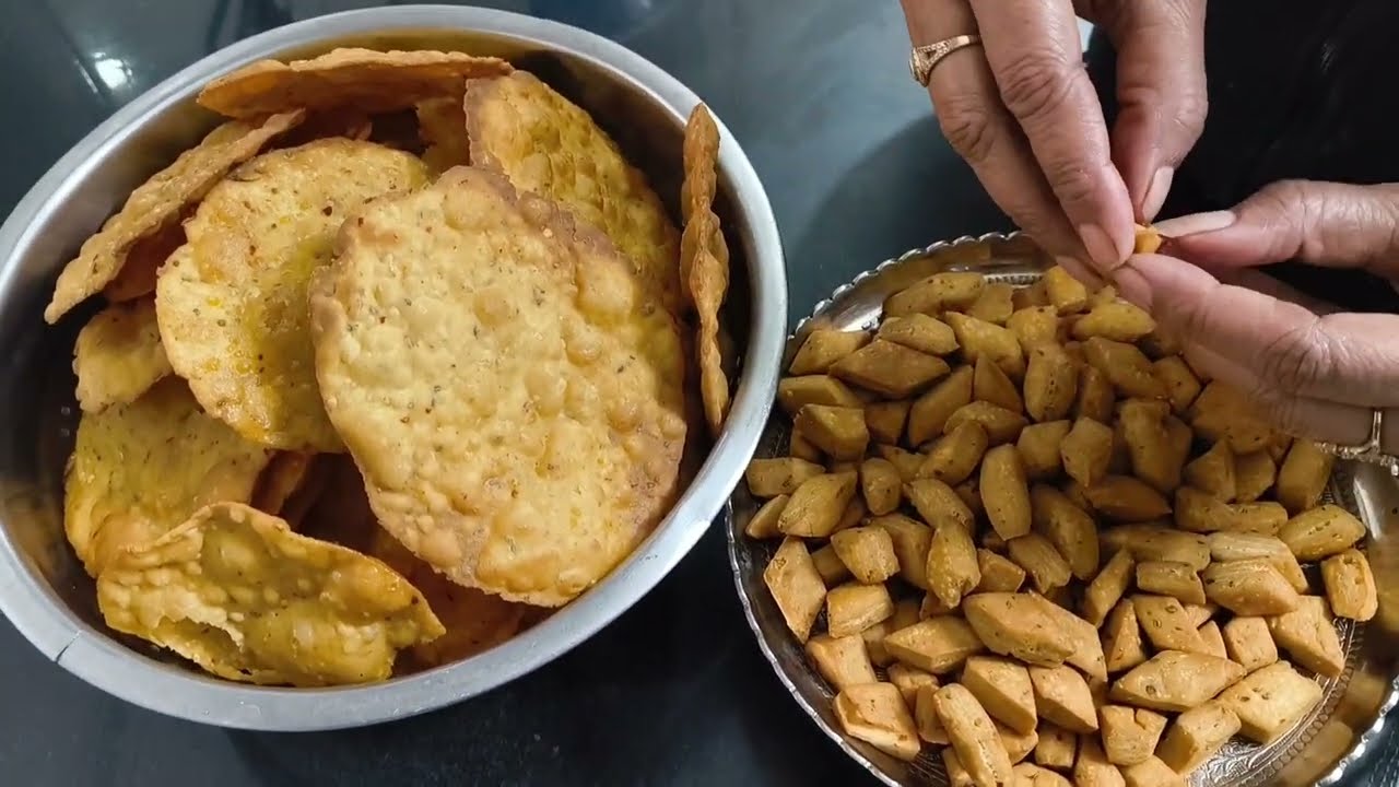 न आलू न चावल बनाए सिर्फ मैदा और बेसन के पापड़