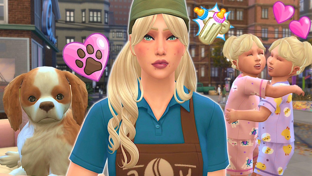 Adopting a new pet and disappointing our parents  // Sims 4 Cheerleader ep 3