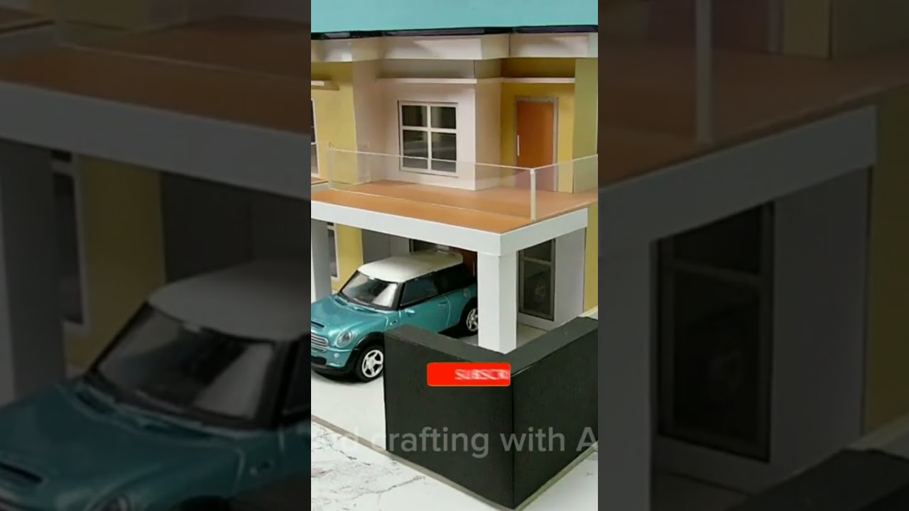 Miniature diy cimate doll house make by another company #crafts #viral #ideal #artist #top10 #viral
