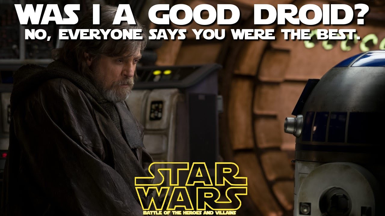 Is R2-D2 the real hero of Star Wars?  (Battle of the Heroes & Villains)