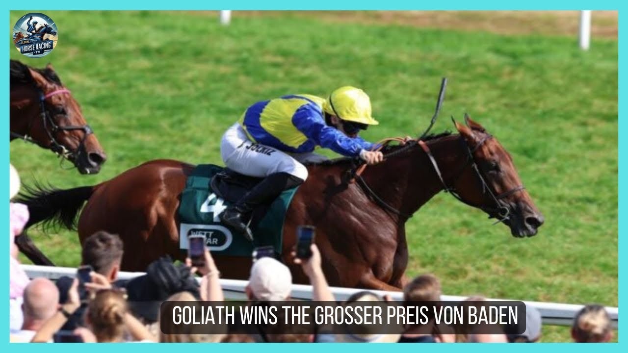 GOLIATH wins the G1 Grosser Preis von Baden