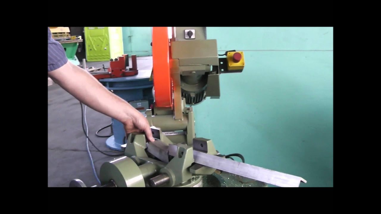 Scotchman Coldsaw - Scotchman 350 NF/PK non-ferrous saw with pneumatic vise
