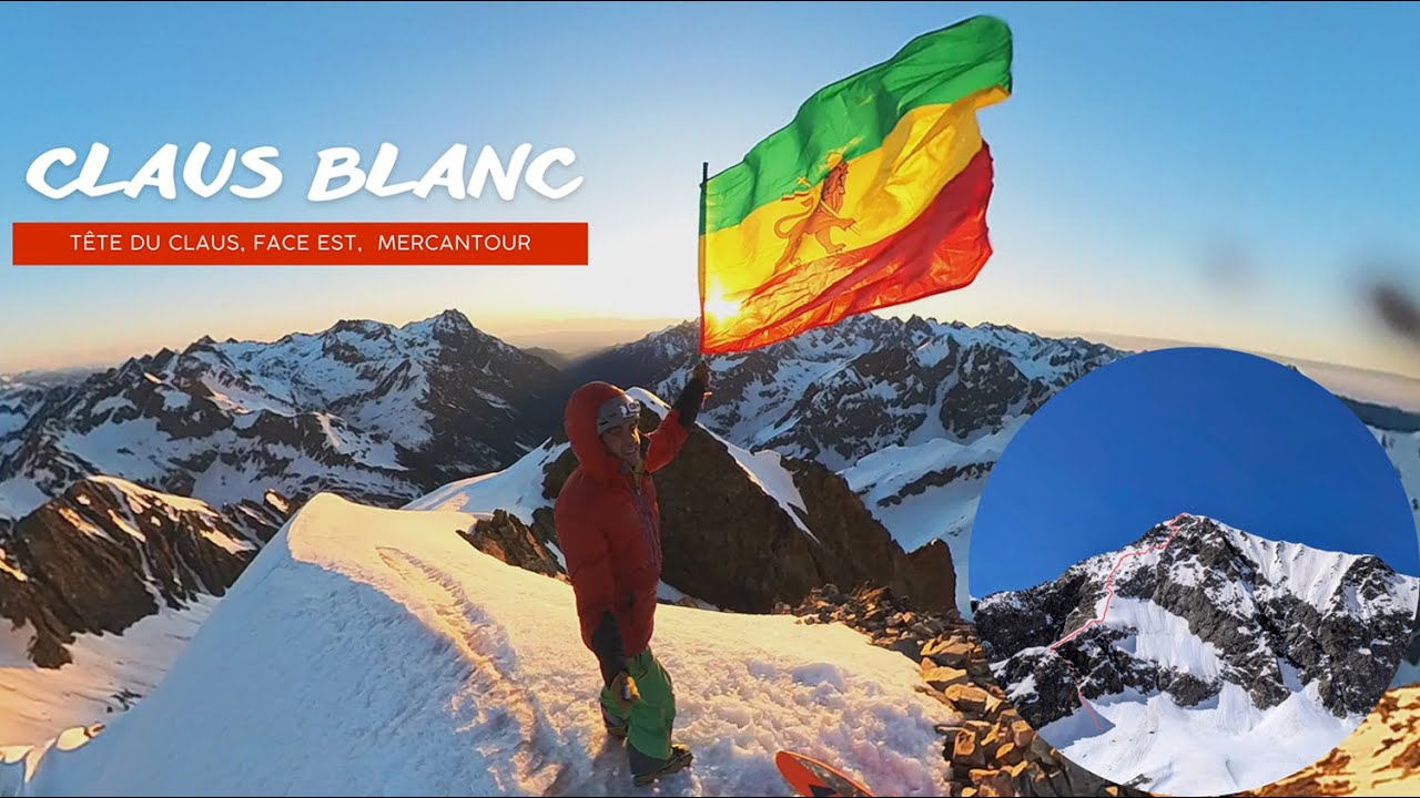 Claus Blanc: Tête du ClausFace Est [Ski pente raide]