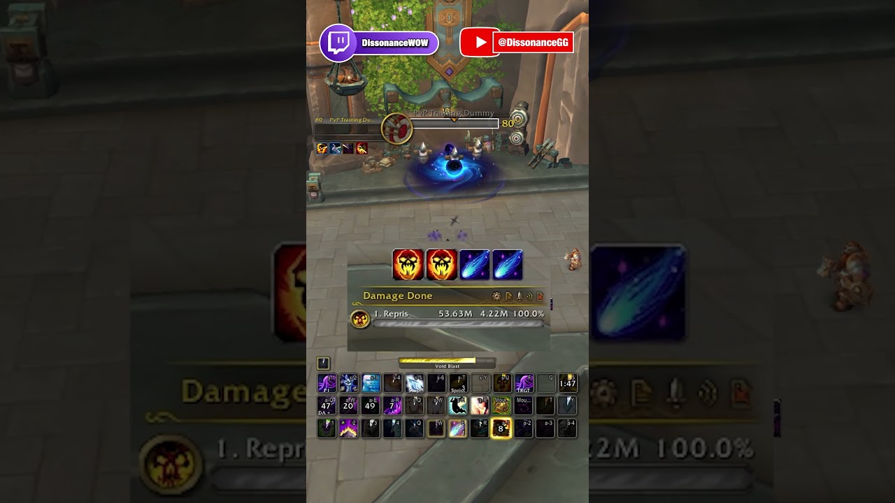 Voidweaver Shadow Priest Burst Rotation