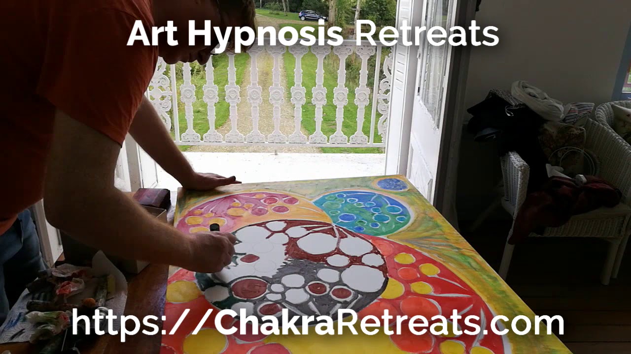 Hypnotic Art Artist Retreat to Heal Your Soul Creatively Chakra Retreats Nancy Jean Mirales