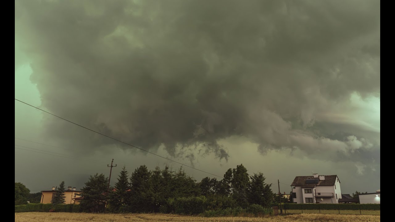 Gwałtowne nawałnice na Podbeskidziu - 14.07.2021