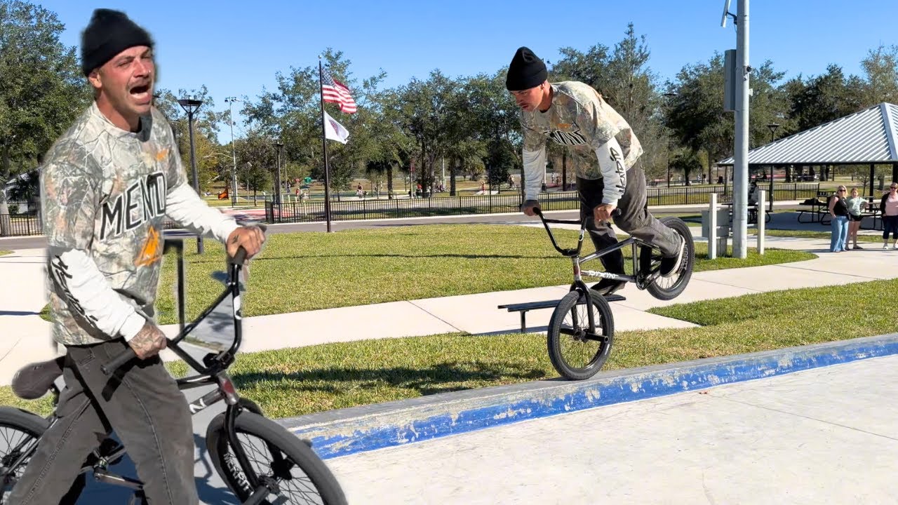 Новогодняя BMX-сессия 2026 года прошла совсем не так, как планировалось!