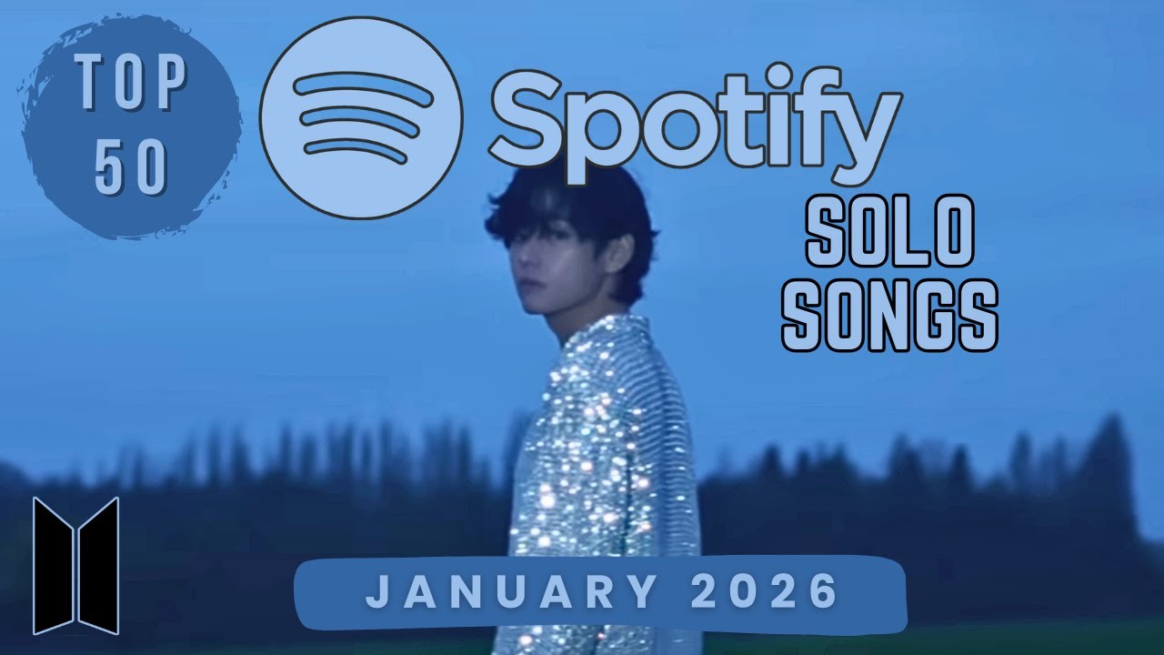 [TOP 50] MOST STREAMED BTS SOLO SONGS ON SPOTIFY | January 2026