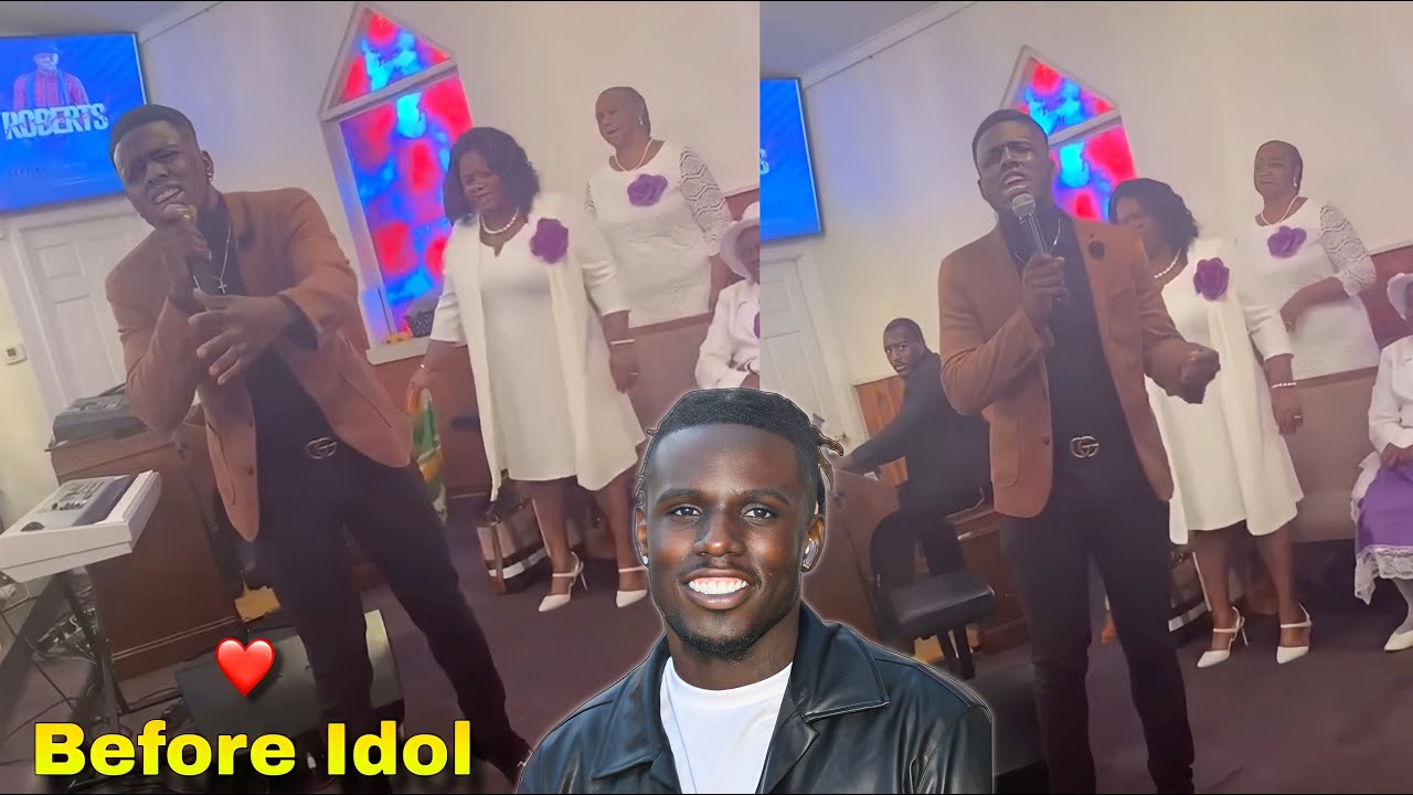 Jamal Roberts Unforgettable Church Service Before His American Idol Journey ❤️