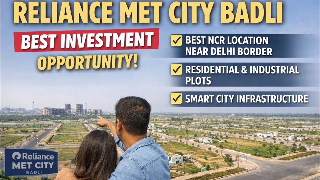 Reliance Met City Badli | Reliance Metropolis Badli | Best Investment Opportunity in badli Haryana