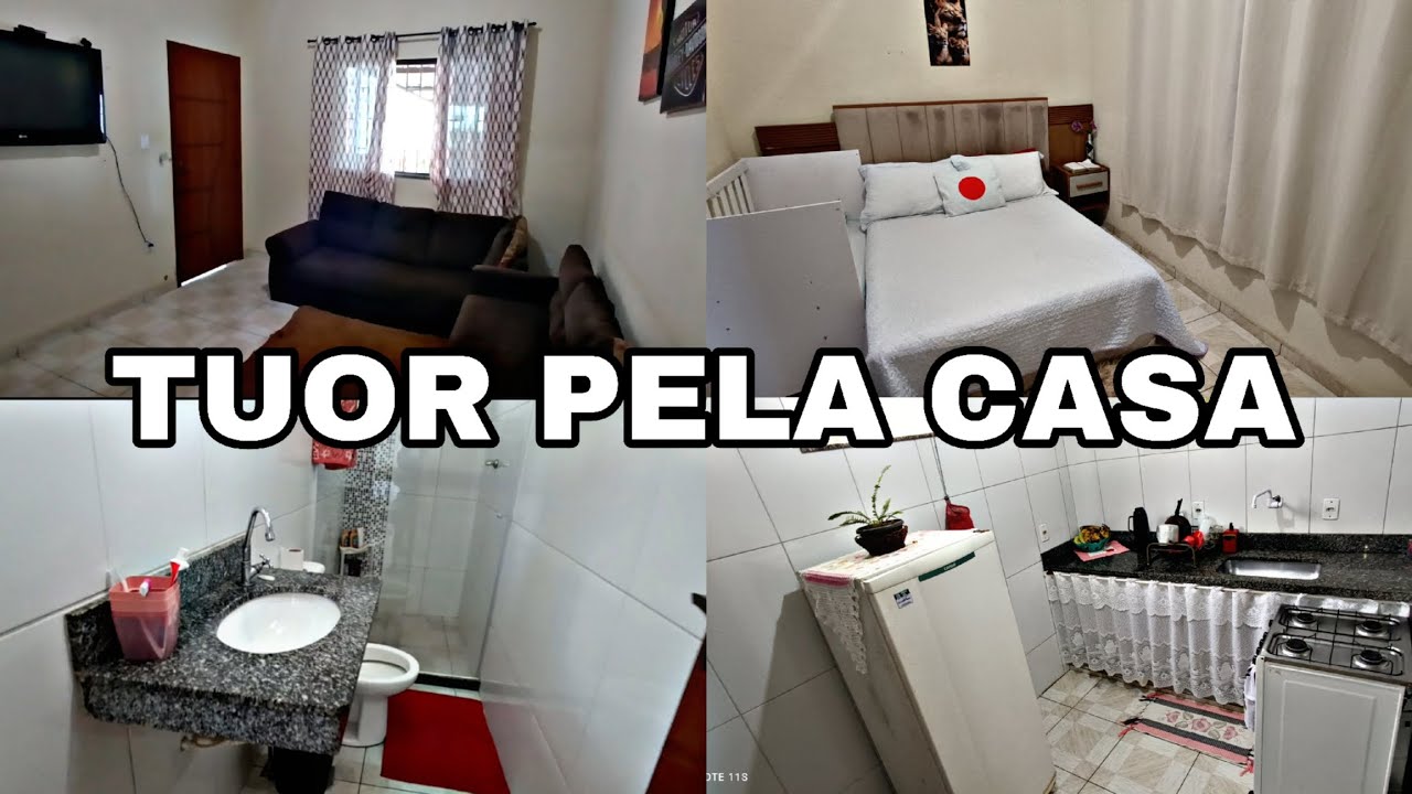 TUOR COMPLETO PELA CASA NOVA TODA ORGANIZADA SIMPLES MAIS ACONCHEGANTE #tuor #lar #videoviral 