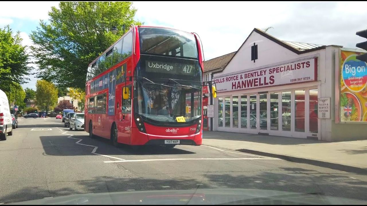 London Car Drive: SUDBURY HILL, GREENFORD, HANWELL, WEST EALING