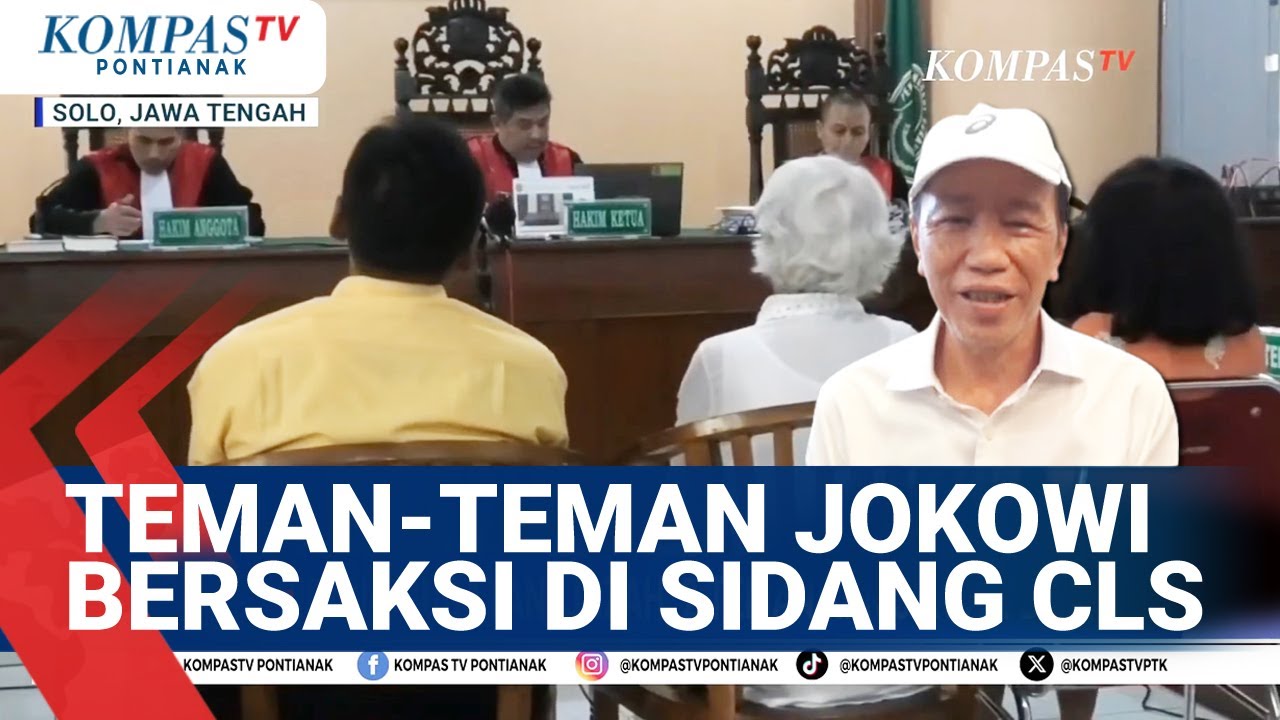 Sidang Gugatan CLS Tentang Ijazah Jokowi Berlanjut & Teman-Teman Jokowi Saat KKN Bersaksi