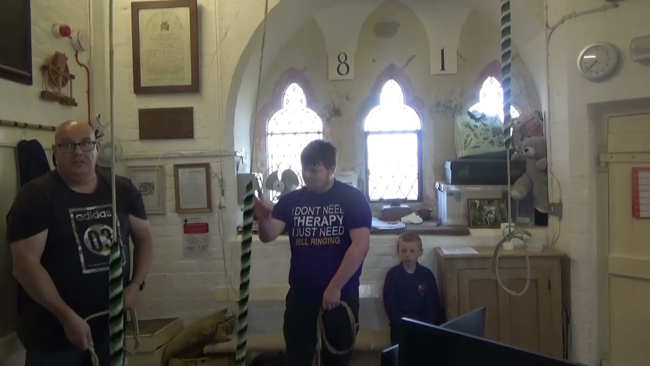 Ringing UP At ST James Barrow In Furness