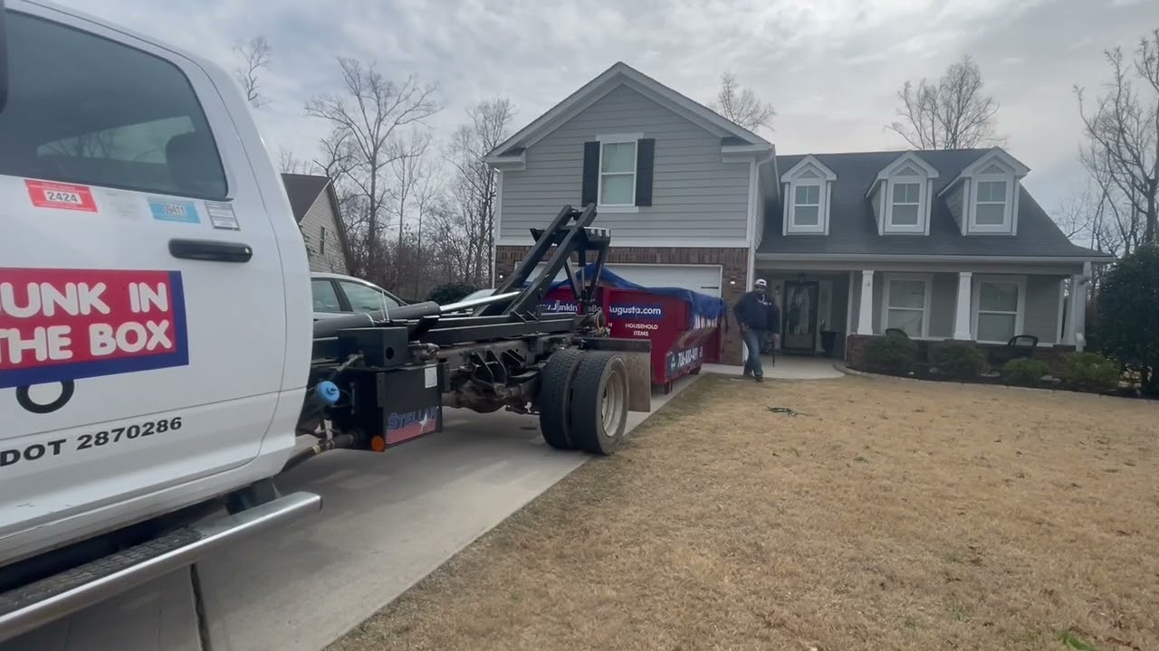 Dumpster Rental Service Augusta GA | Safe Property Placement | Junk In The Box