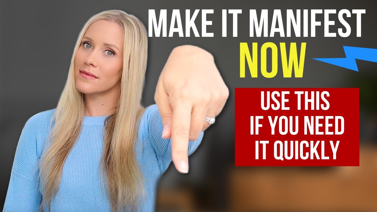 Need Something To Manifest FAST? | Do This To Make It Show Up NOW #lawofattraction #manifestfast