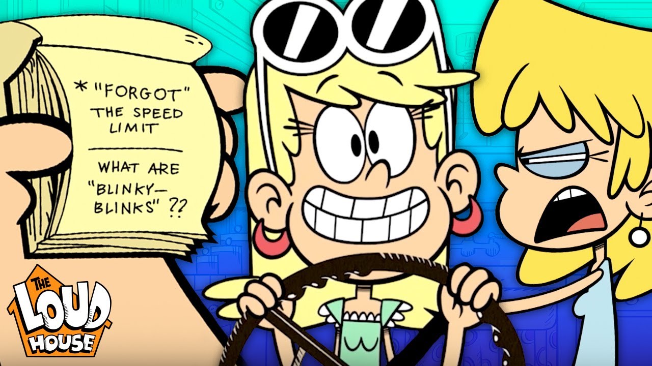 Lincoln Teaches Leni to Drive! 🚗 | 5 Minute Episode: 'Driving Miss Hazy' | The Loud House