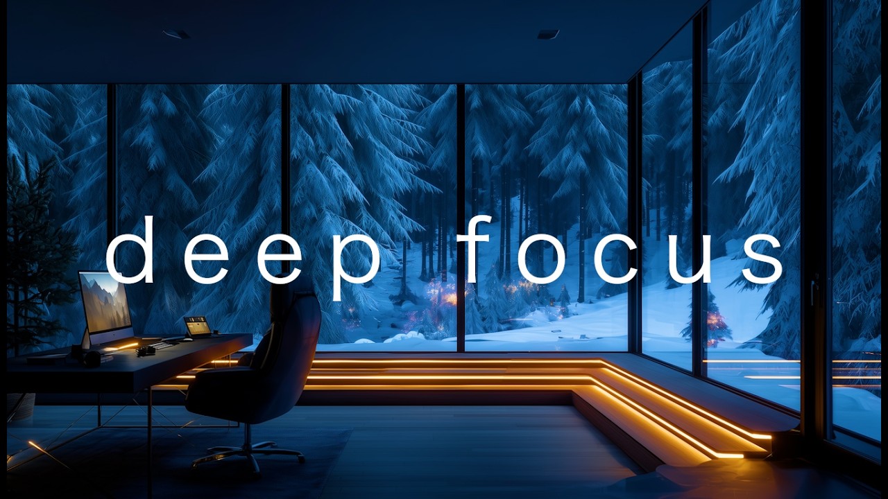 Deep Work Focus Music – Zero Distractions for Study & Coding