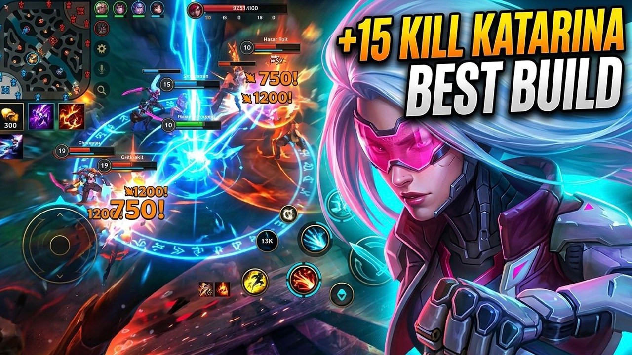 ÇOK BEKLENEN KATARINA GÜNCEL METADA İŞ YAPAR MI? WILD RIFT KATA