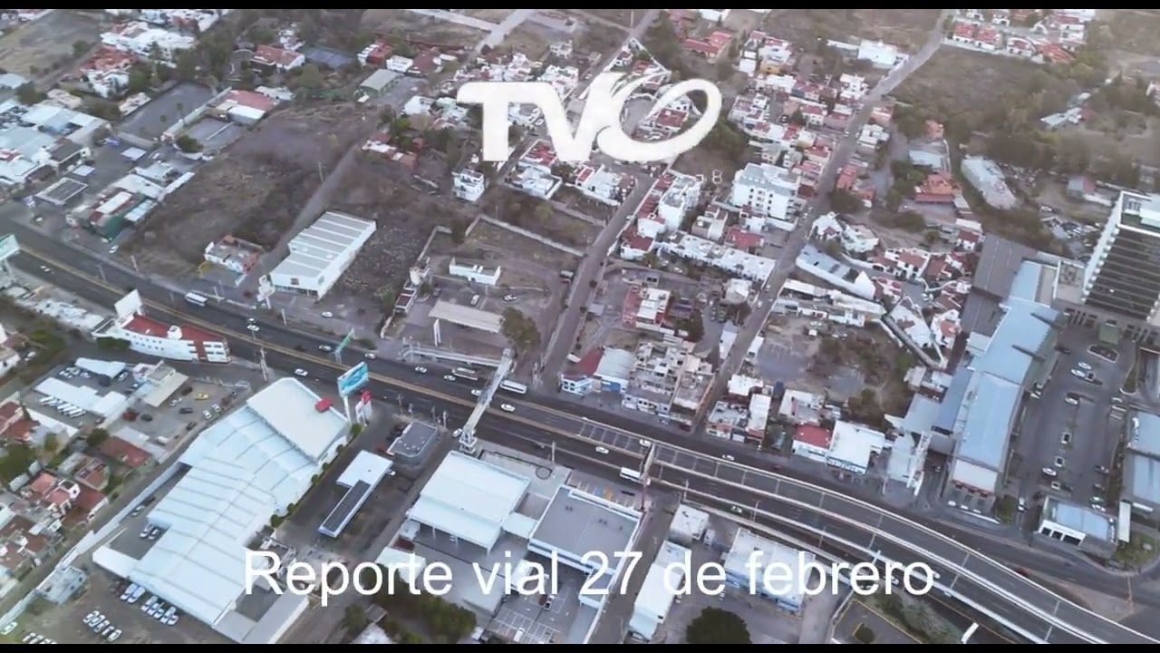Reporte vial 27 de febrero