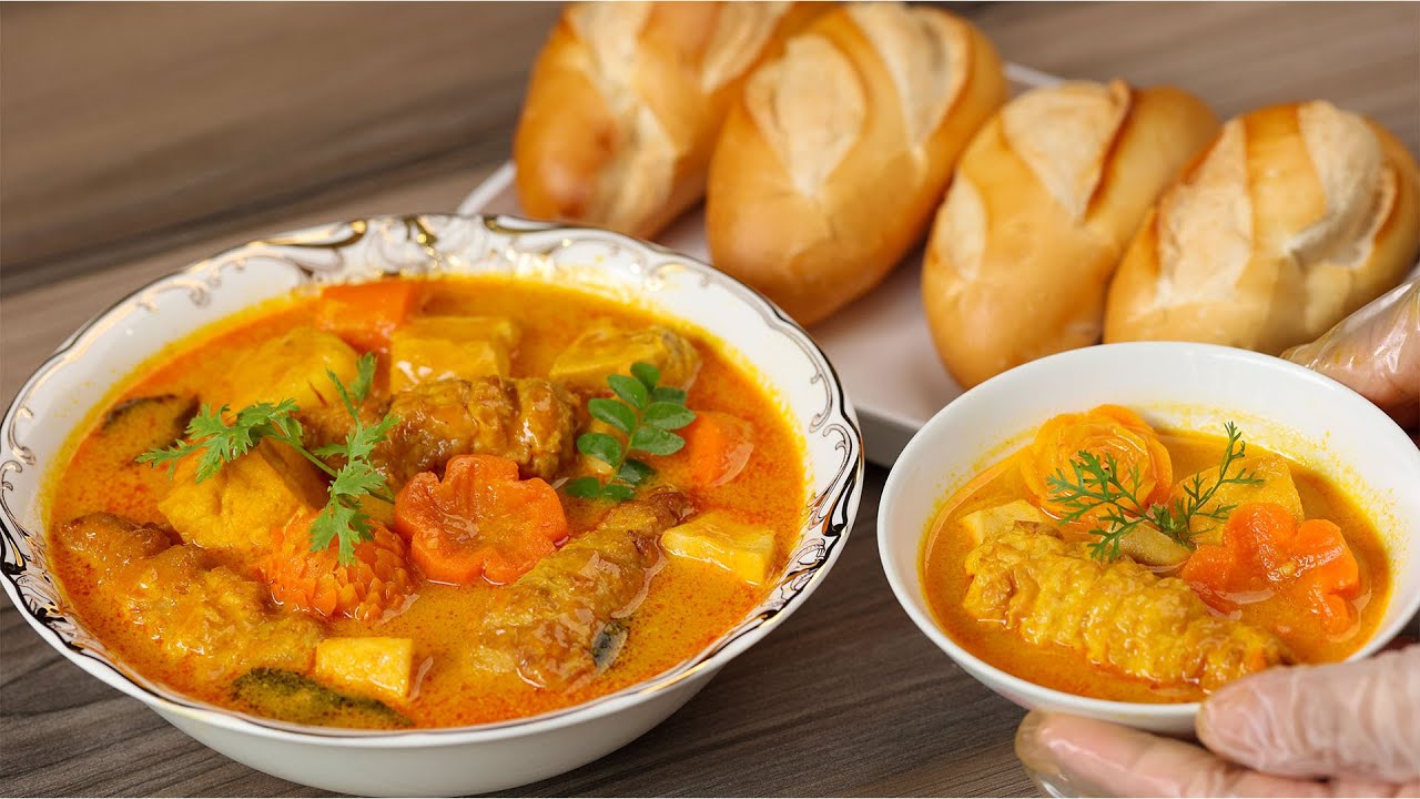 Công Thức Cà Ri Chay Thơm Ngon nhìn thôi đã muốn ăn rồi