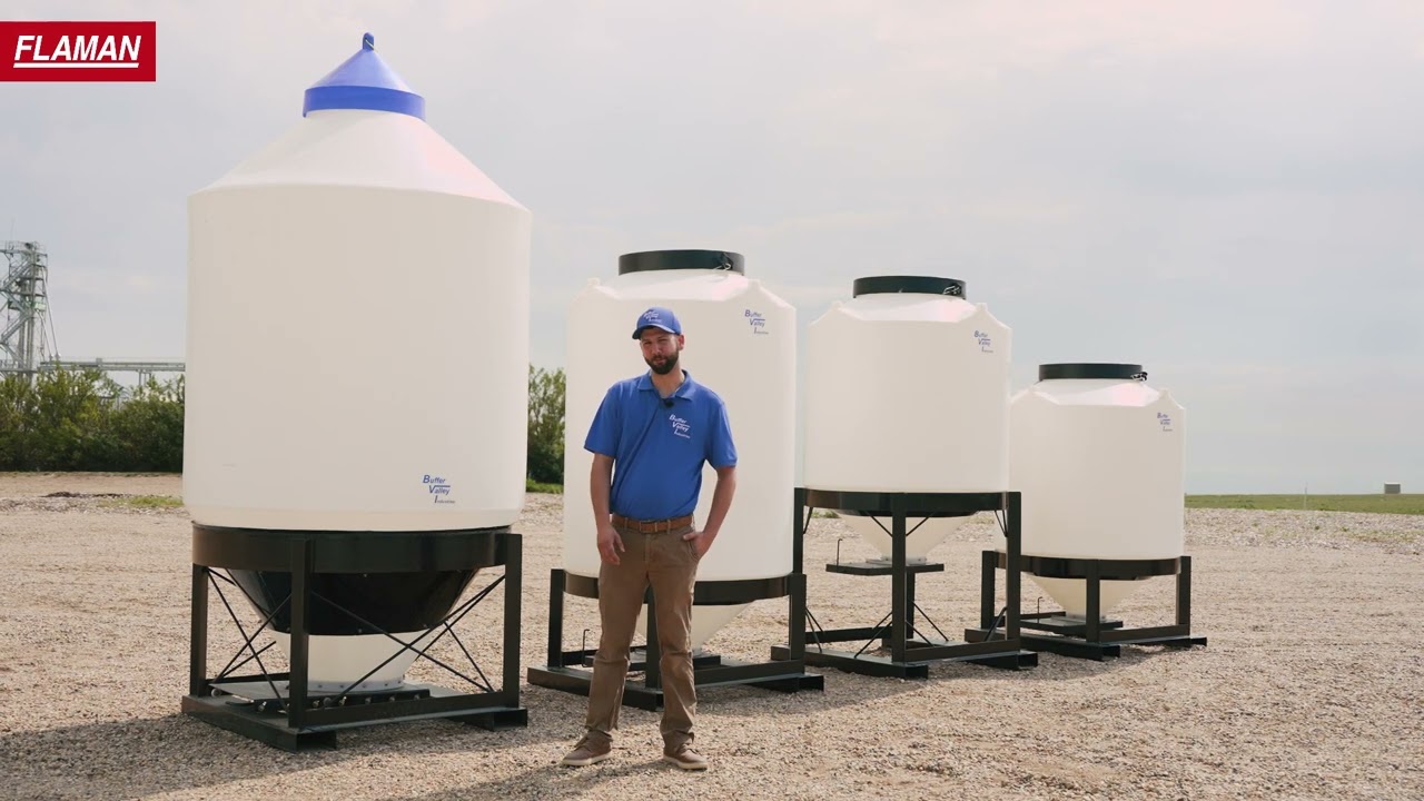 Portable Pallet Grain Bins - 40 to 100 Bushel Models