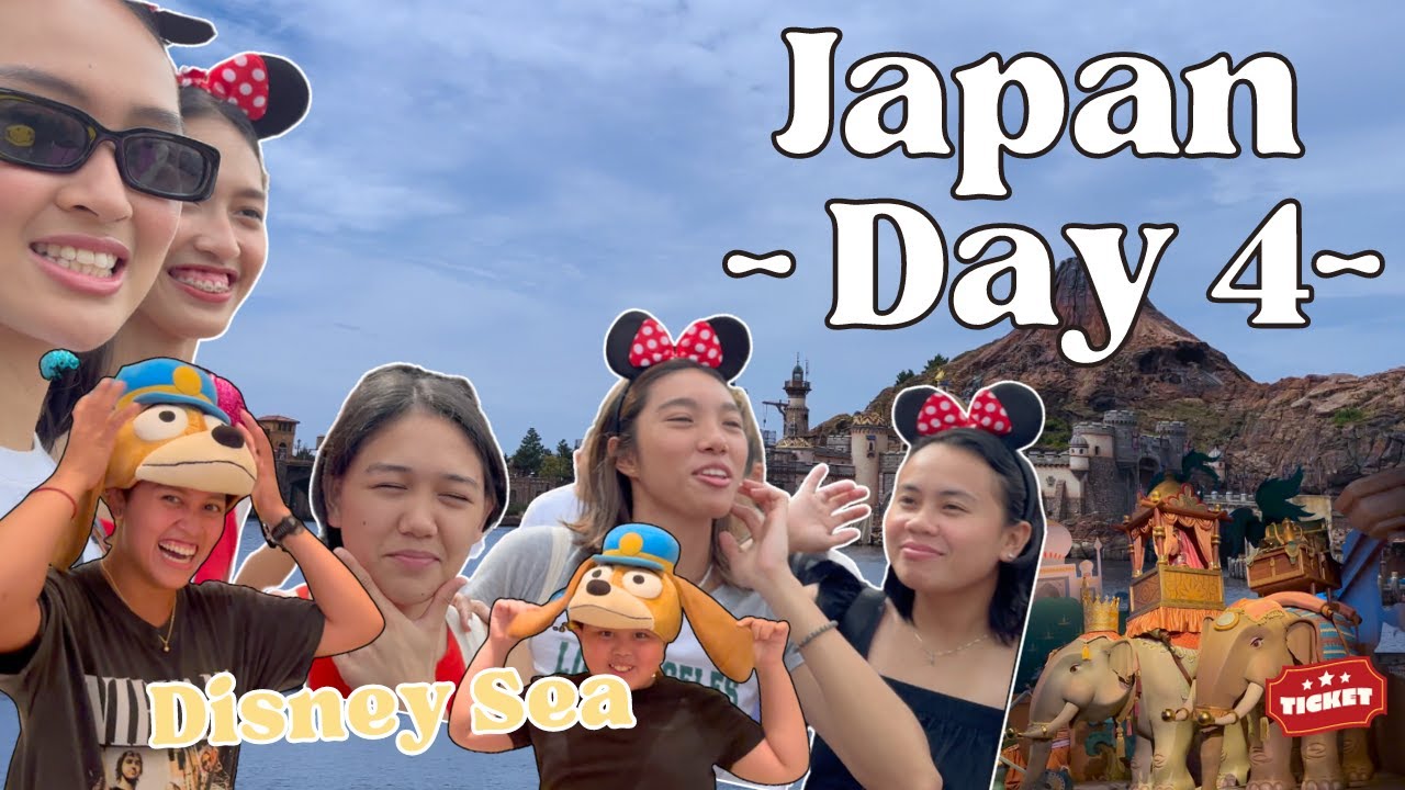 Day 4 - Japan 2023  Disney Sea with The Lady Spikers | Alba Vlogs