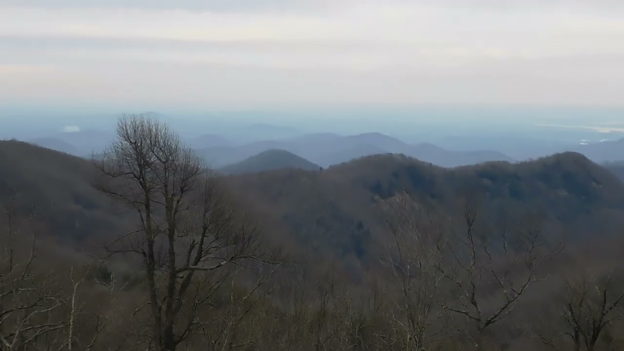 Walk Up to Sassafras Mountain Observation Tower