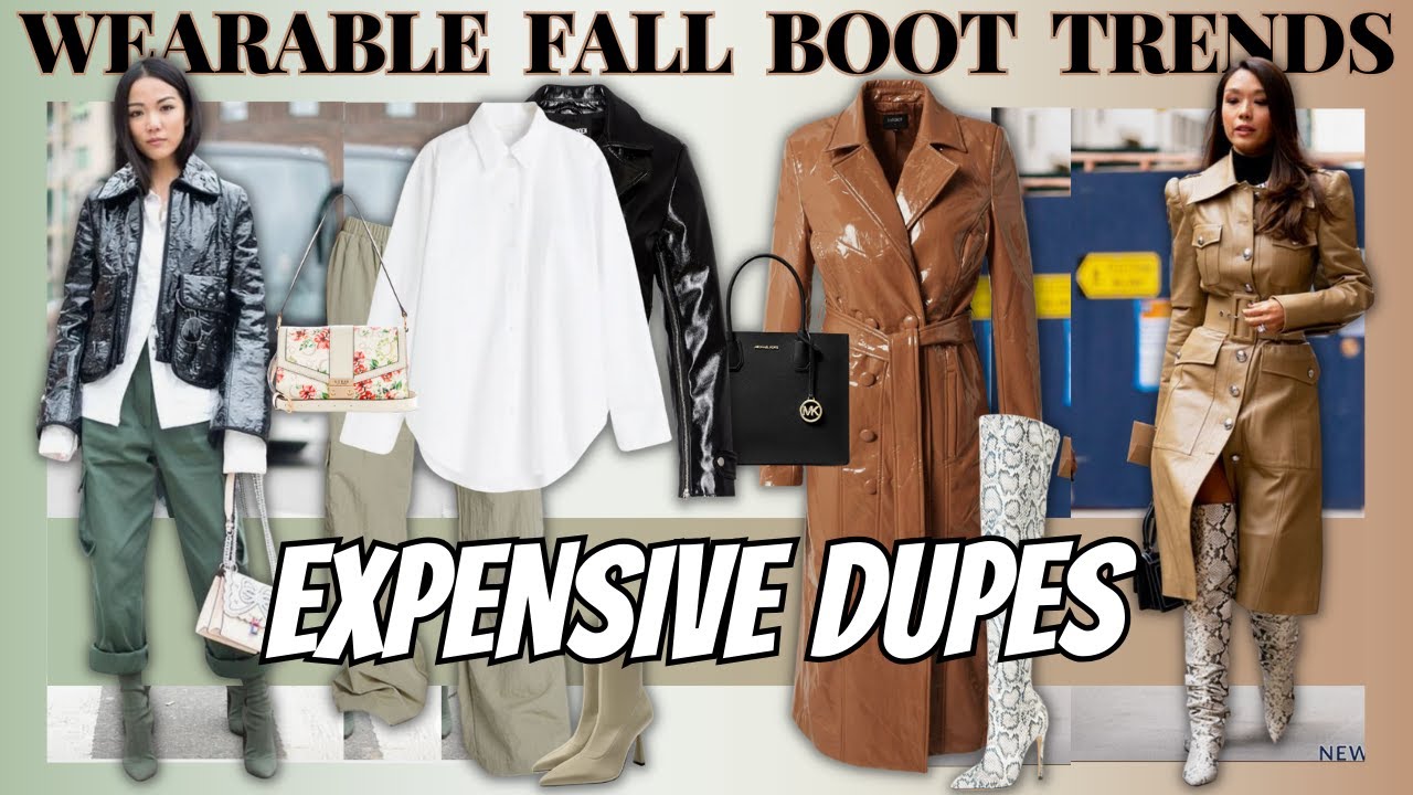 10 Affordable and Wearable Fall Boot Trends
