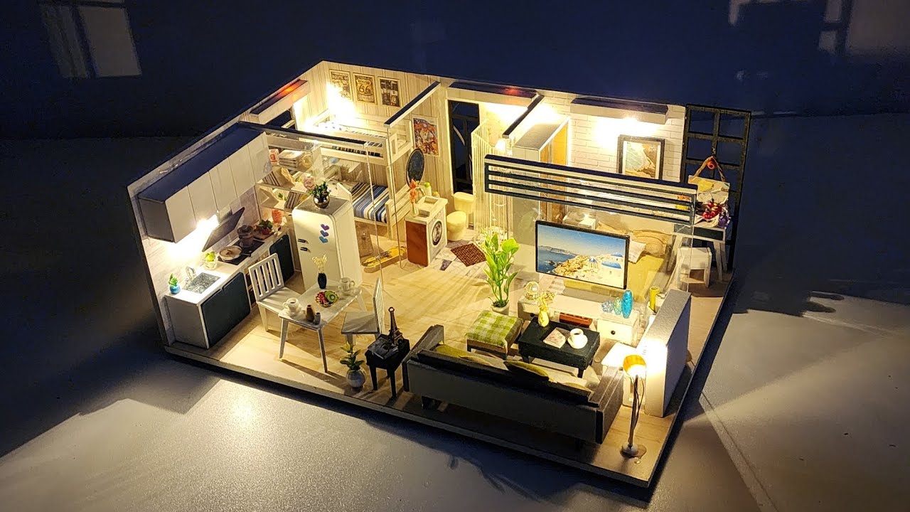 미니어처 모델하우스 만들기 | DIY Miniature | Model House