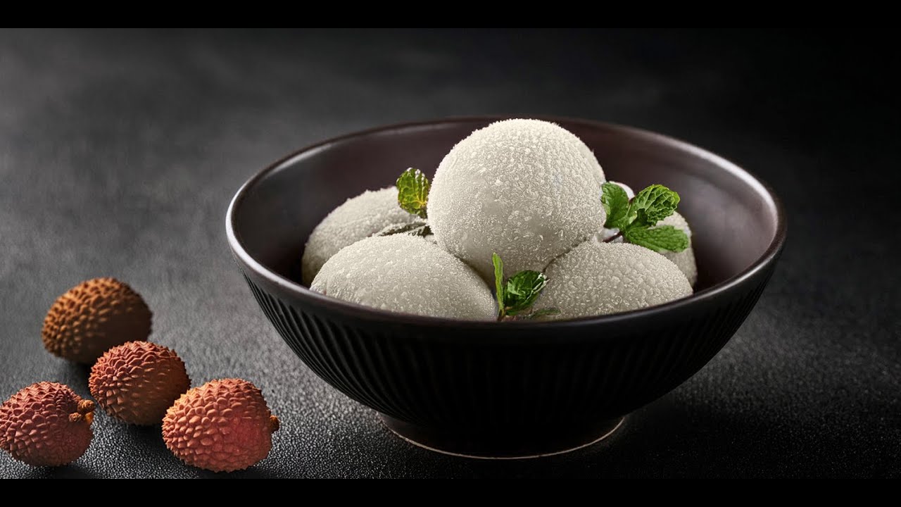 How to Make Lychee Sorbet