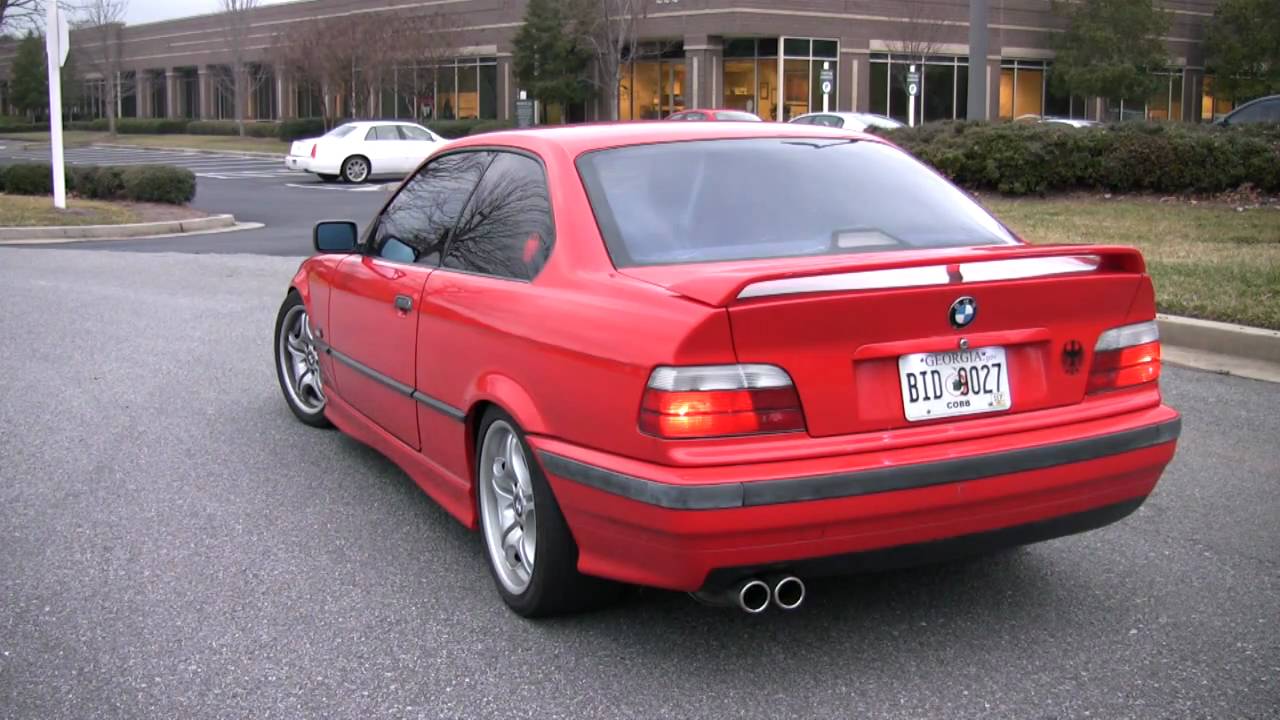 BMW E36 328is - E28 M5 Lightweight Flywheel Test
