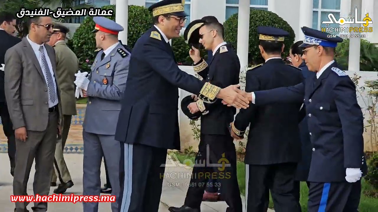 العامل جاري يُترأس مراسيم تحية العلم بالمضيق-الفنيدق بمناسبة عيد الإستقلال المجيد