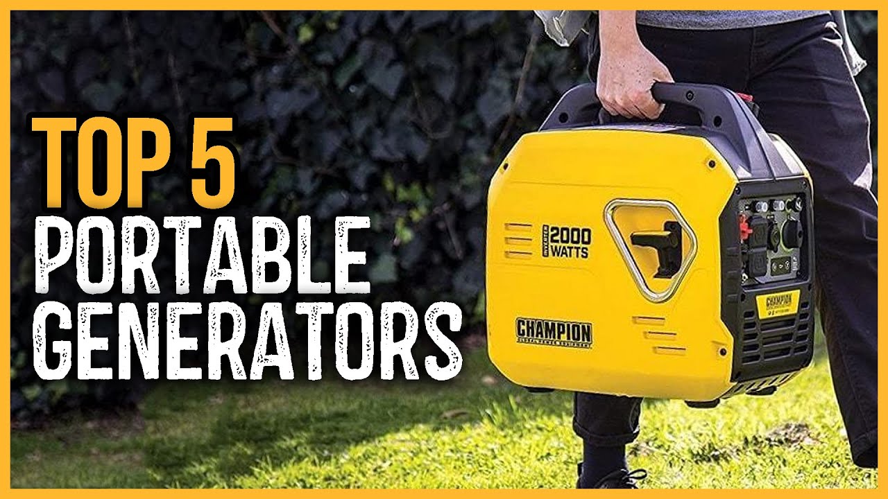 Best Portable Generators 2023 | Top 5 Best Portable Generators On Amazon