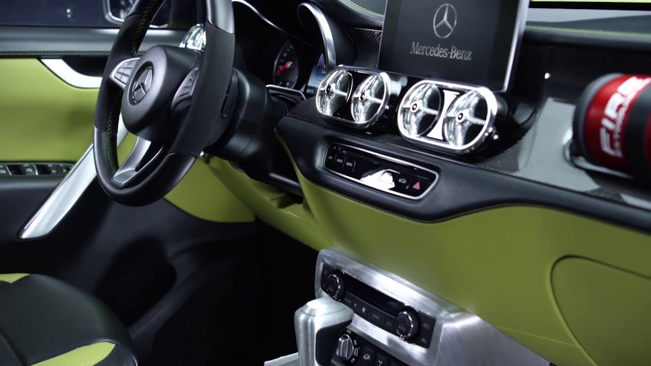 Mercedes-Benz Pickup Concept X-Class powerful adventurer - Design Interior Trailer | AutoMotoTV