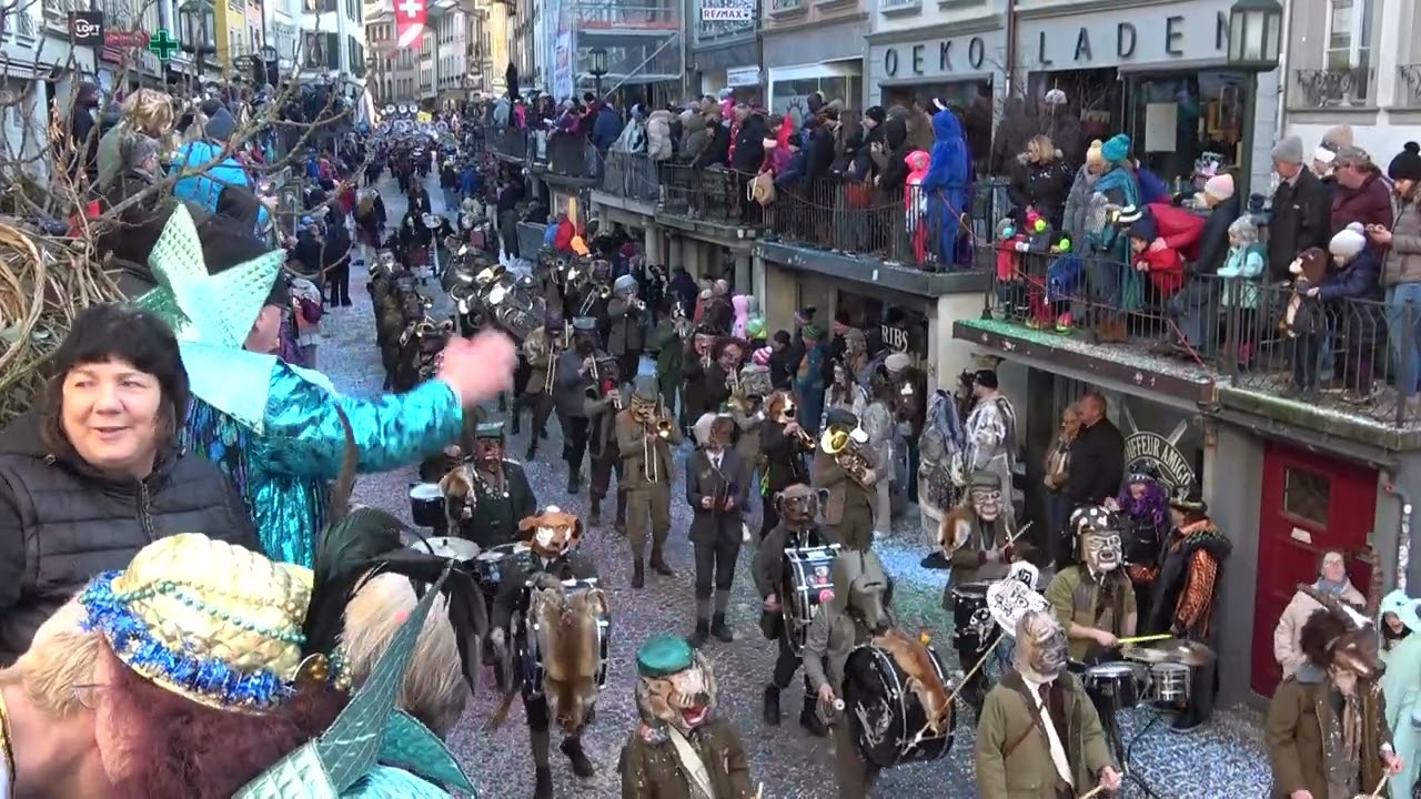 Eglichutzler Weggis - Thuner Fasnacht 02.02.2025