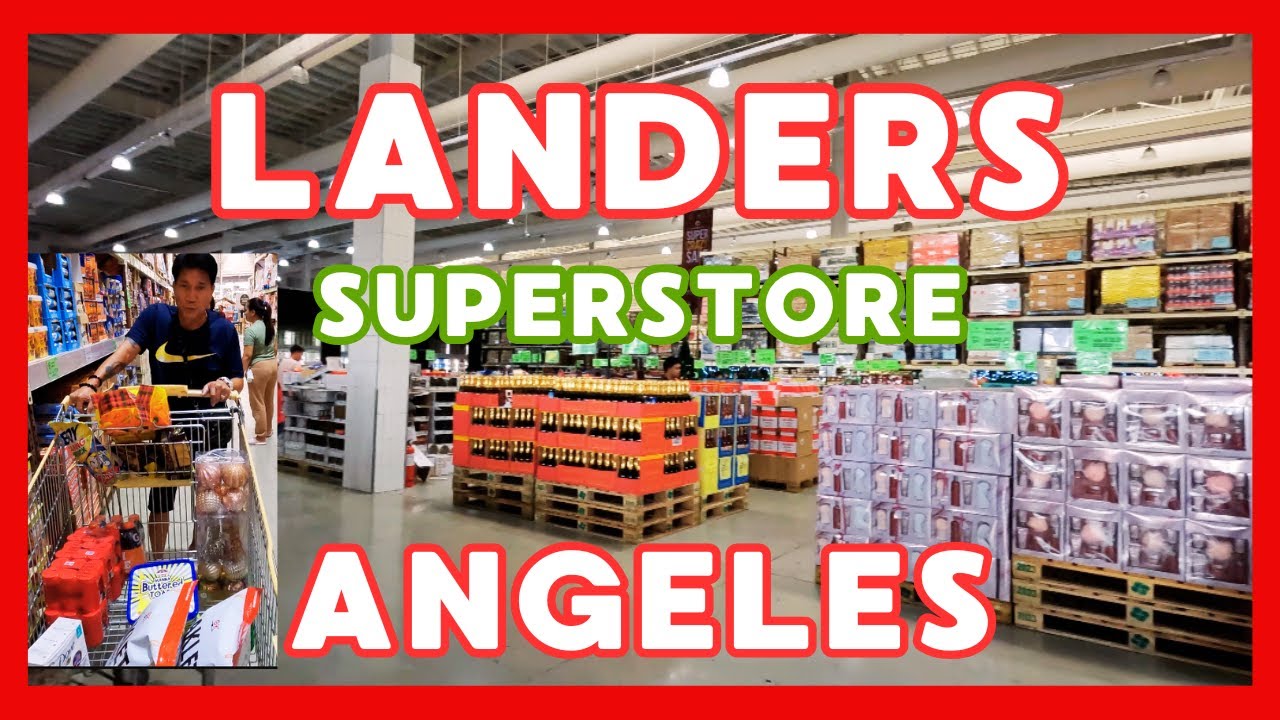 LANDERS SUPERSTORE ANGELES. DAMING MABIBILI. DAMING SALE.