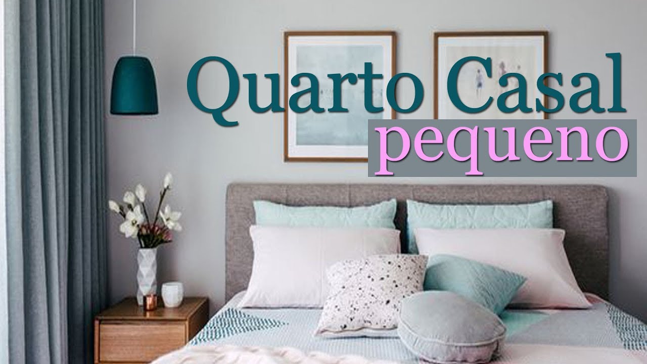 Como Decorar Quarto Casal Pequeno | Por Maryane Nunes