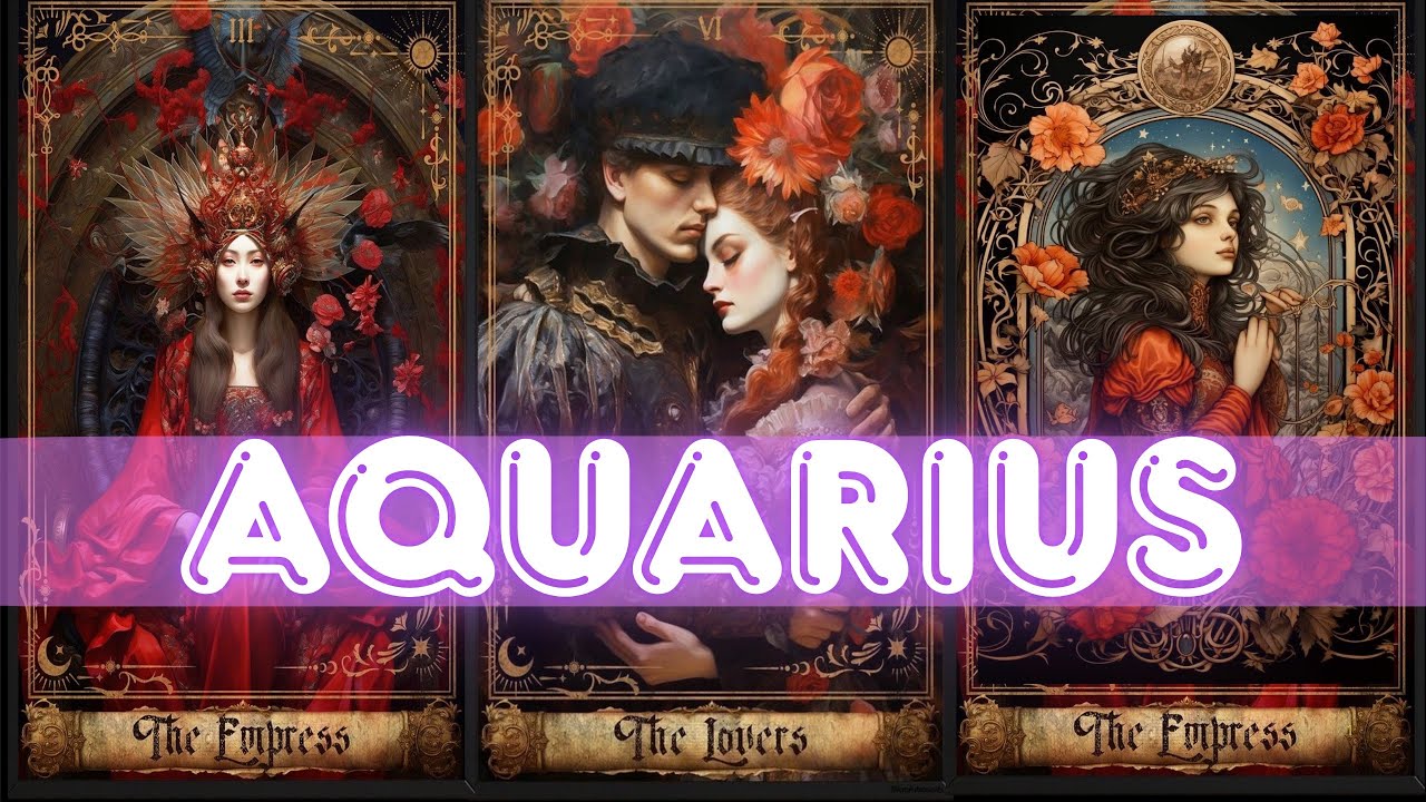 AQUARIUS THIS WOMAN WILL PASS AWAY.. BEFORE SHE LEAVES, SHE WILL TELL YOU THIS..🔮February TAROT LOVE